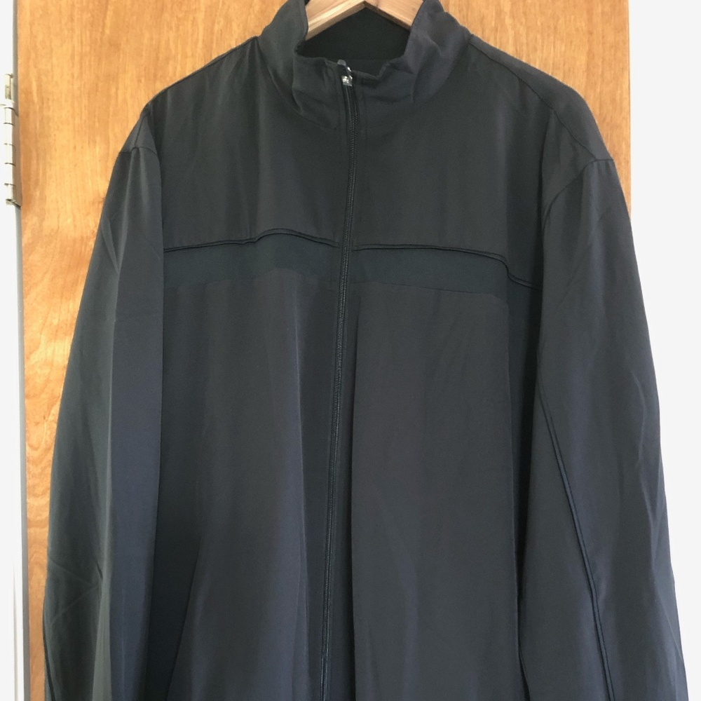 NEW SALE PRICE: FILA Men's Lightweight Warm-Up Jacket, Black, XXL